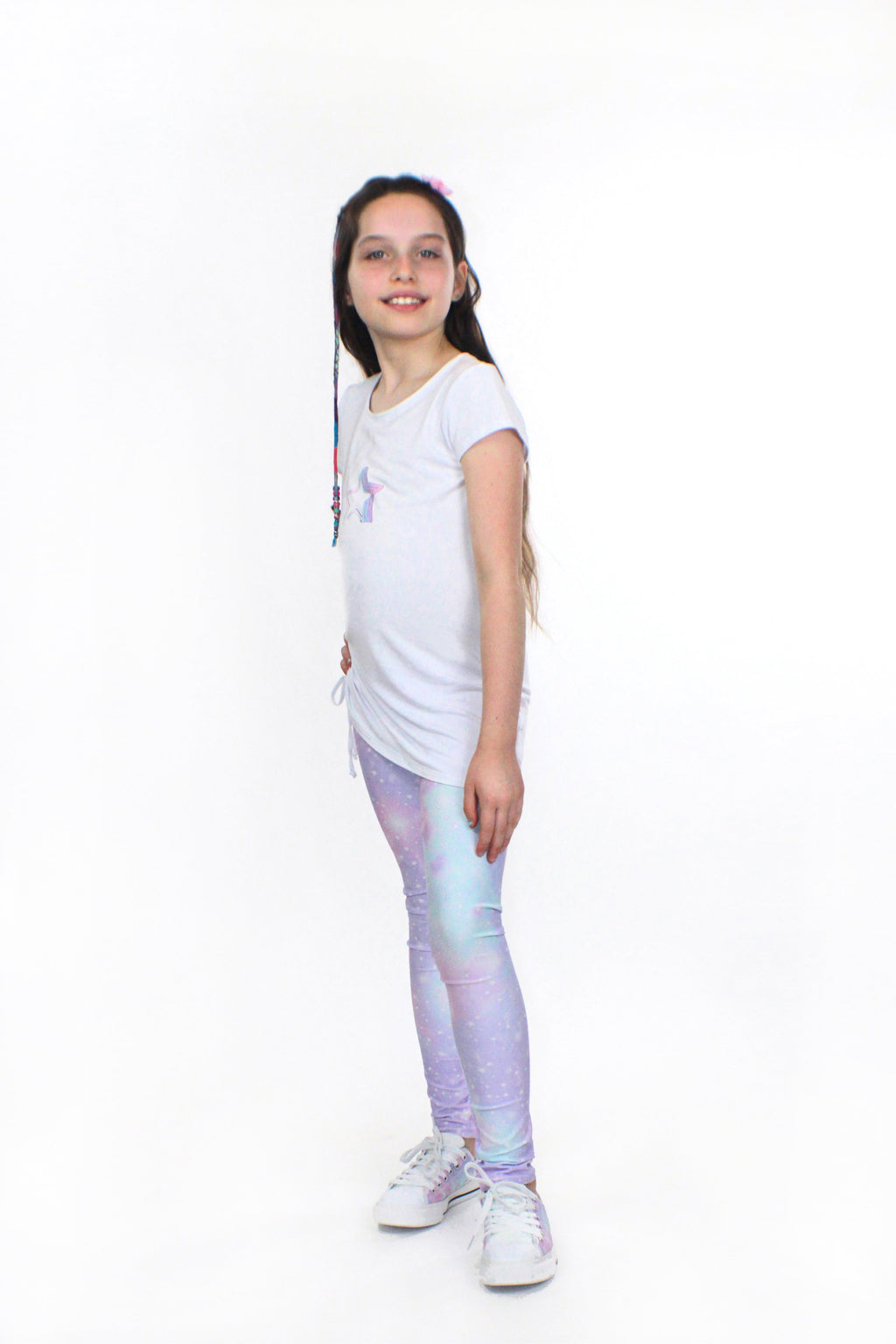 Amy, asymmetric pull string Blouse