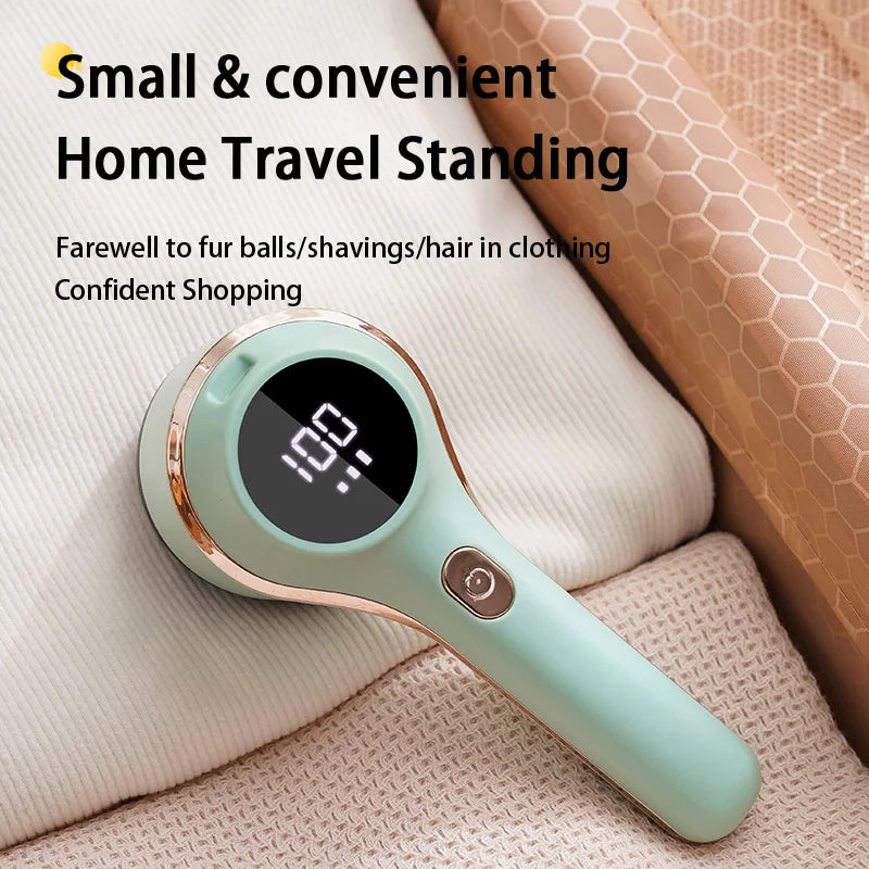 Portable Lint Remover for Clothing Fabric Shaver Rechargable Electric